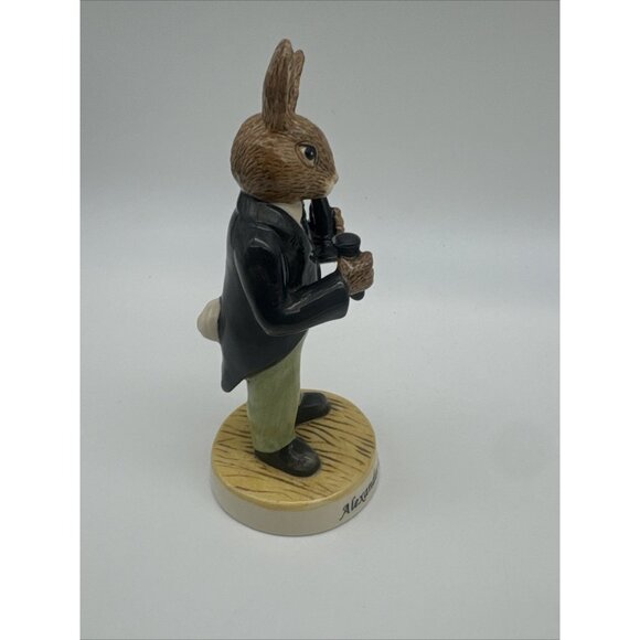 Royal Daulton Bunnykins Inventor Alexander Graham Bell Telephone Limited Edition - Picture 8 of 10